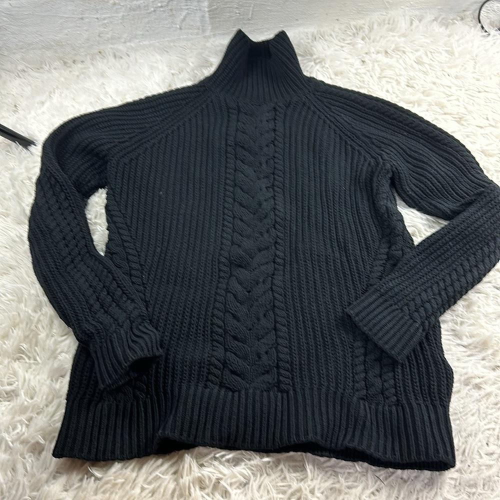 Lululemon Bring The Cozy Turtleneck Black
